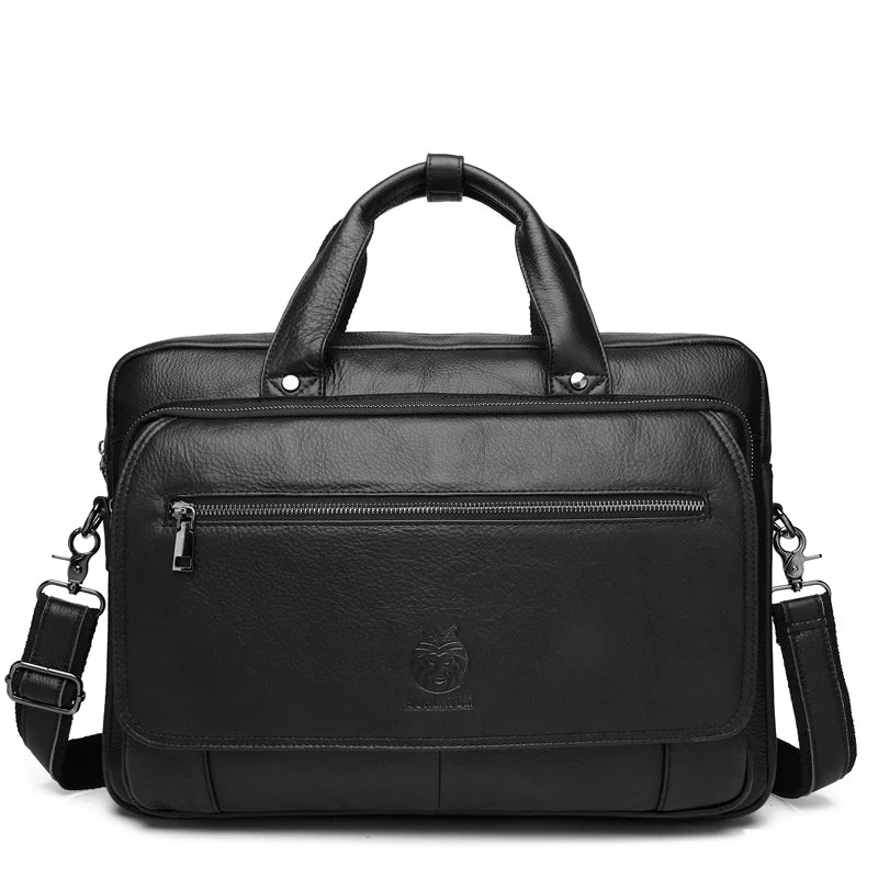 Porte documents Horizon Noir - Mallette en Cuir pour Homme