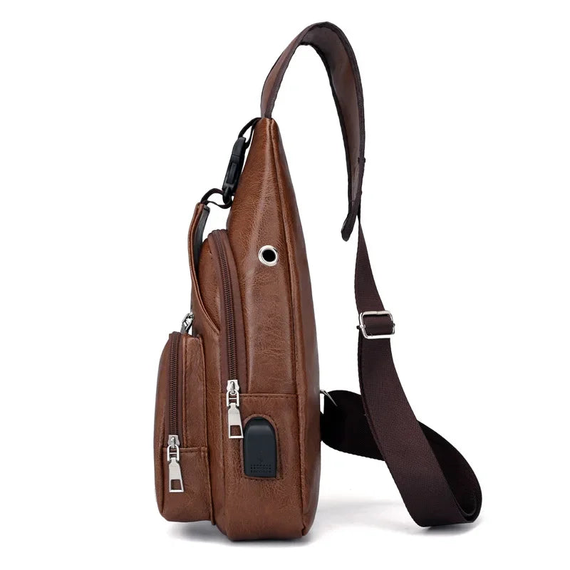 Sac de Poitrine Compact Luxe-homme
