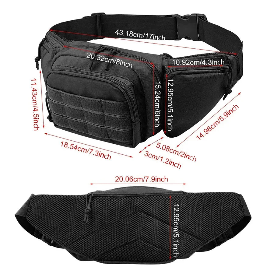 Sac Banane militaire pour homme