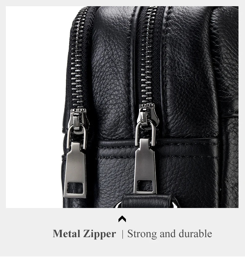 Porte documents Horizon Noir - Mallette en Cuir pour Homme