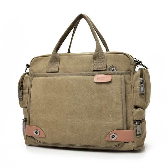 Sac Bandoulière Épaule Le Nomade pour Homme en Toile