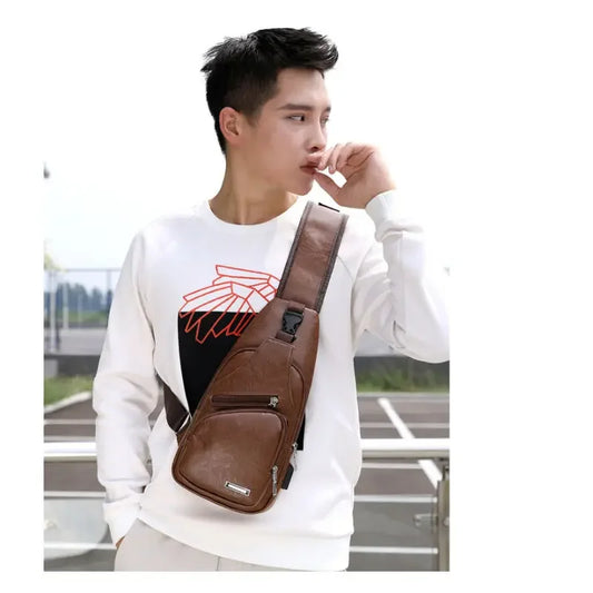 Sac de Poitrine Compact Luxe-homme